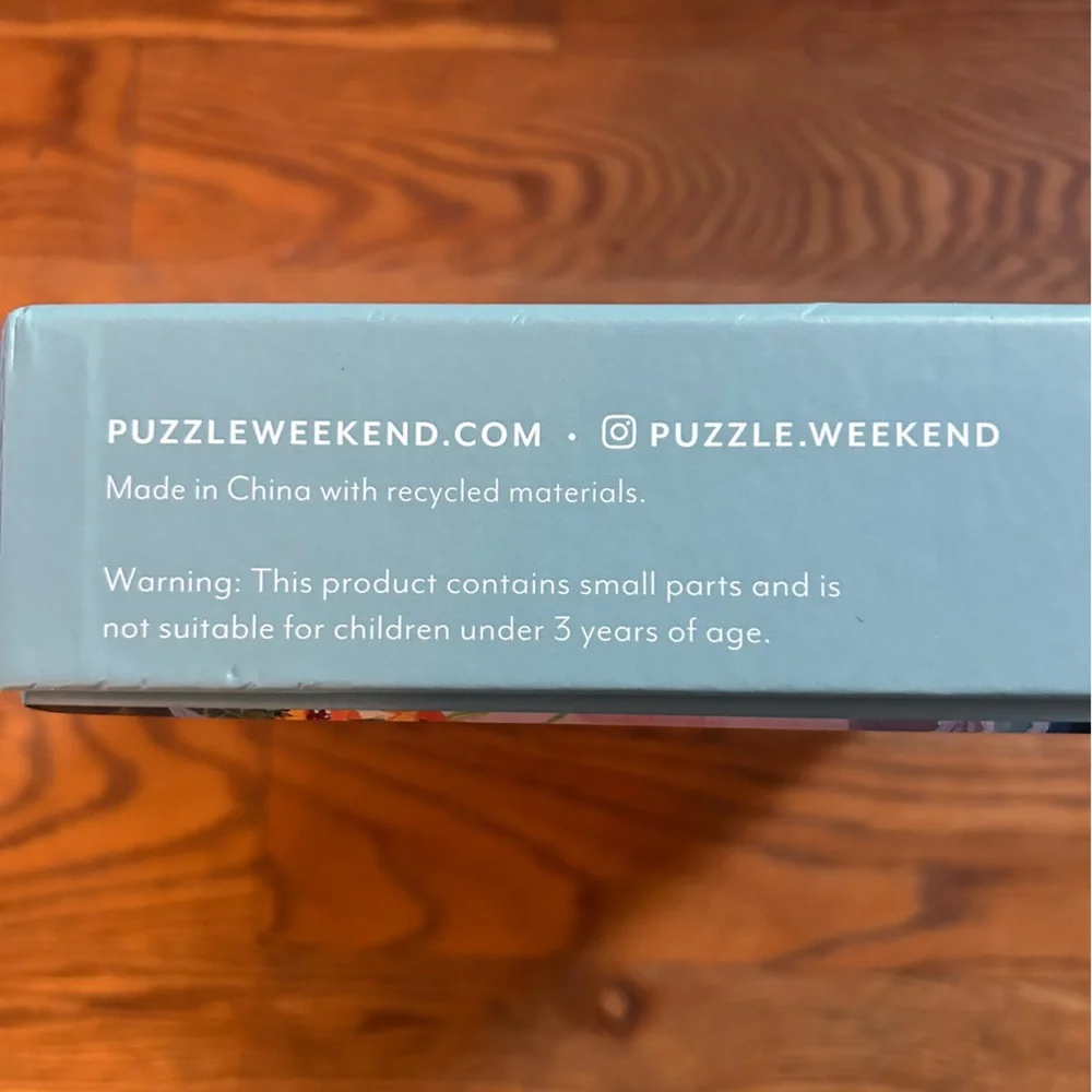 Coastal Bluffs Puzzle Weekend 1000-Piece Jigsaw Puzzle - Green Box - Picture 5 of 7